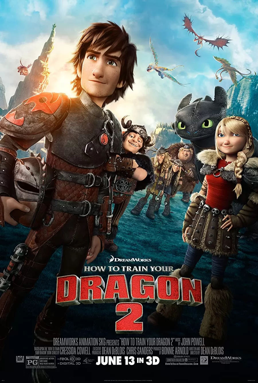 انیمیشن How to Train Your Dragon 2 2014