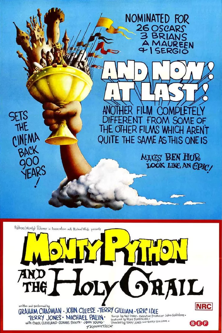 فیلم Monty Python and the Holy Grail 1975