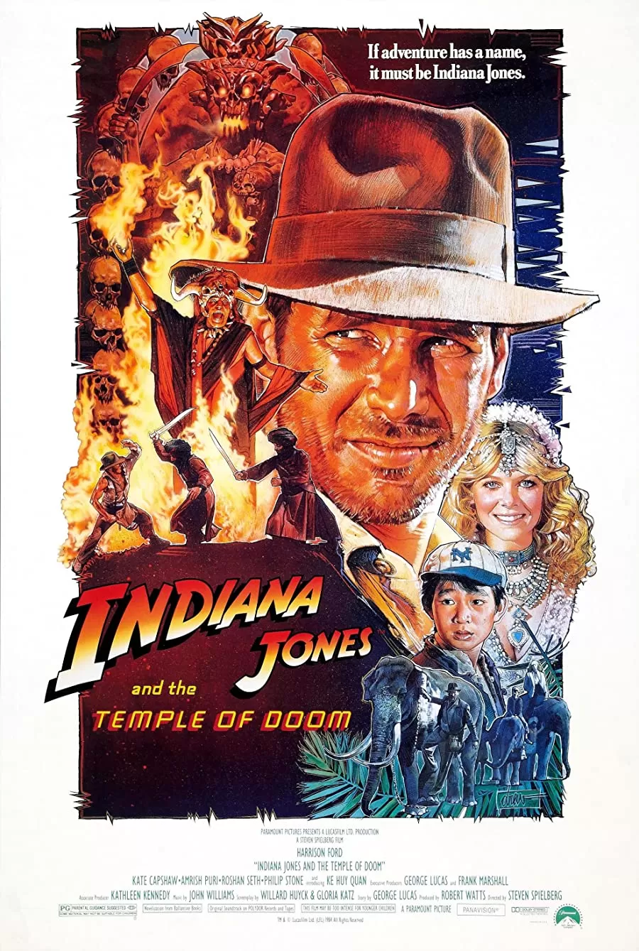 فیلم Indiana Jones and the Temple of Doom 1984