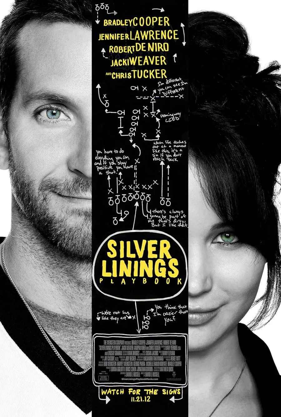 فیلم دفترچه امید بخش Silver Linings Playbook 2012